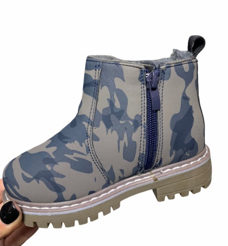 Ghete Cod: 0030 Army/Blue - Img 2