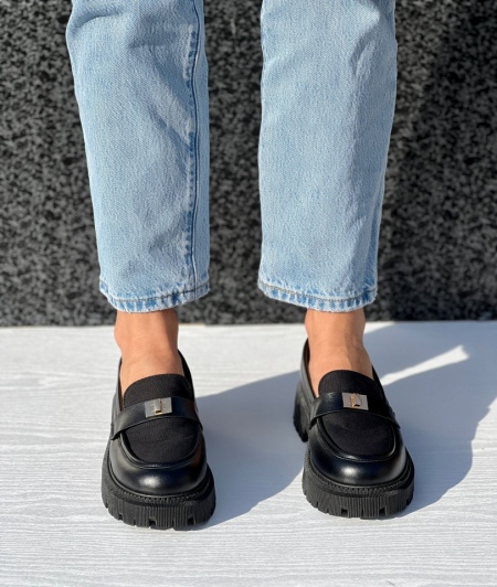 Pantofi Casual Cod:GO-17B Black - Img 3