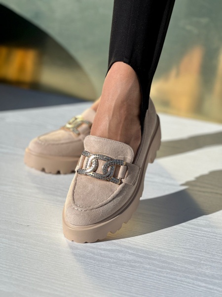 Pantofi Casual Cod:Z-5 Beige