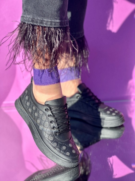 Pantofi Sport Cod: F57 Black - Img 3