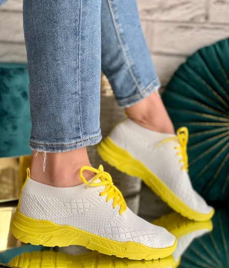 Pantofi sport cod: FZ-15 Yellow - Img 3