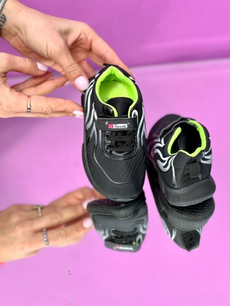 Pantofi Sport Cod: X32 Black/Silver - Img 2