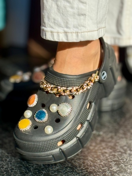 Saboti (CROCS) Cod: RE-56 Black