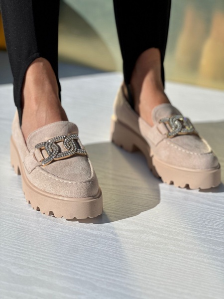Pantofi Casual Cod:Z-5 Beige - Img 4