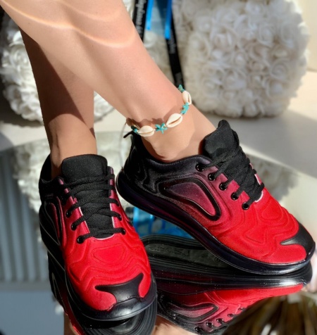 Pantofi Sport Cod: 111 Red - Img 2
