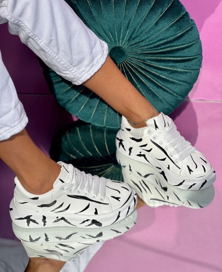 Pantofi Sport Cod: B977-1 White