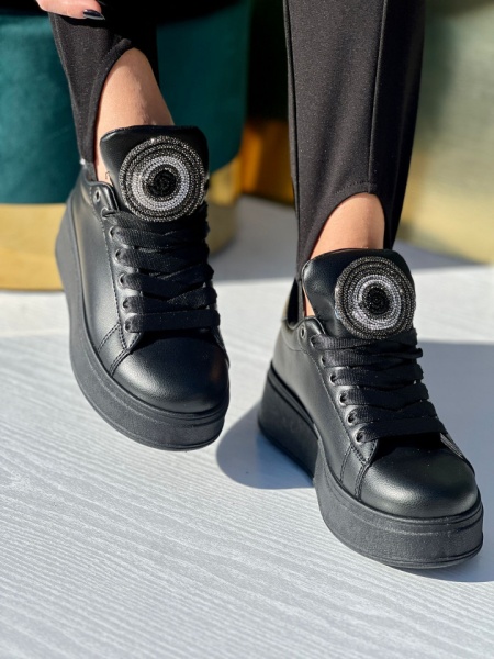 Pantofi Sport Cod: H203 Black - Img 3