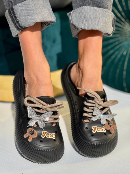 Saboti (CROCS) Cod: 8130-1 Black