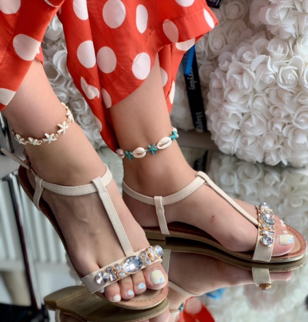Sandale Dama Cod: 5666 Beige