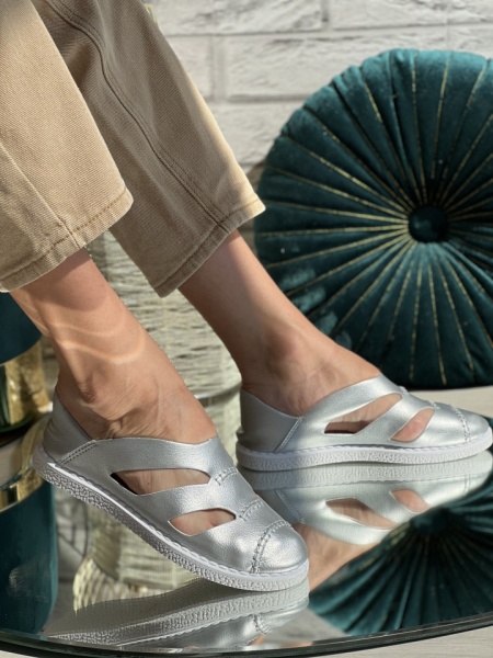 Espadrile cod: 65 Silver - Img 2