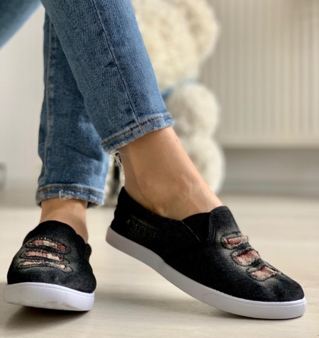 Espadrile Cod: H- 889 Black - Img 3