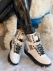 Ghete cod: CB-108 White - Img 3