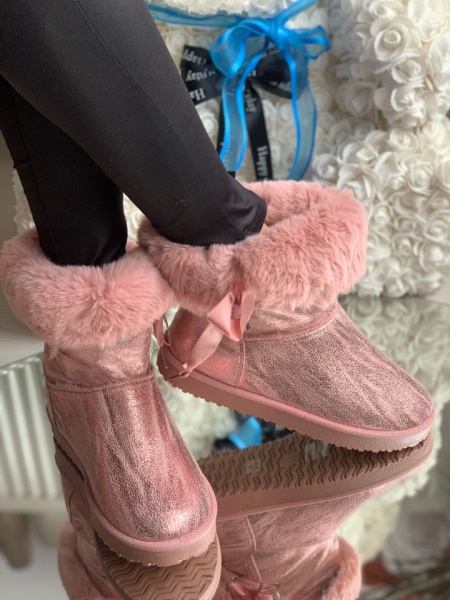 Ghete Dama Cod: 6190 Pink - Img 2