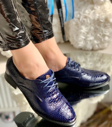 Pantofi Casual Cod: 3122-A2 Blue - Img 2