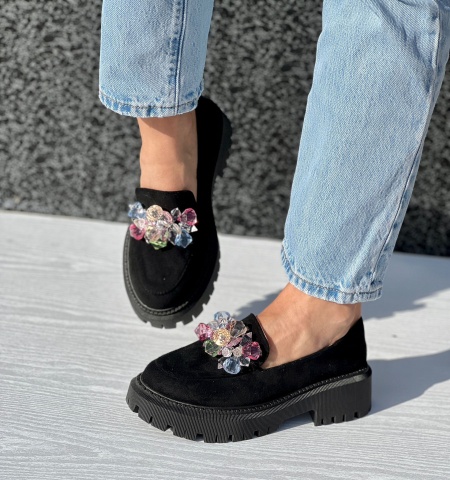 Pantofi Casual Cod:JH283P Black - Img 2