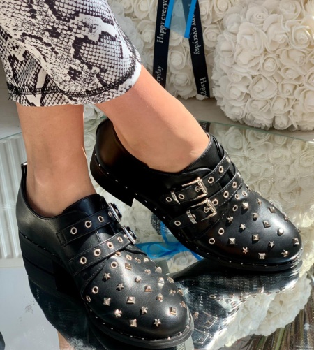 Pantofi cod: HQ-3K32-1 Black - Img 2