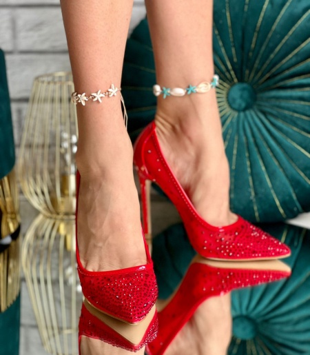 Pantofi Cod: R3D1675-3 Red - Img 2