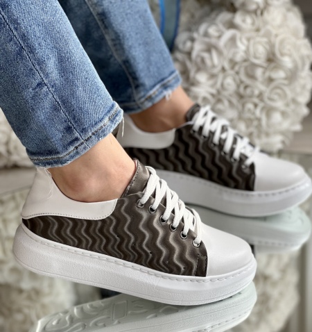 Pantofi Sport Cod: Exist Grey - Img 3