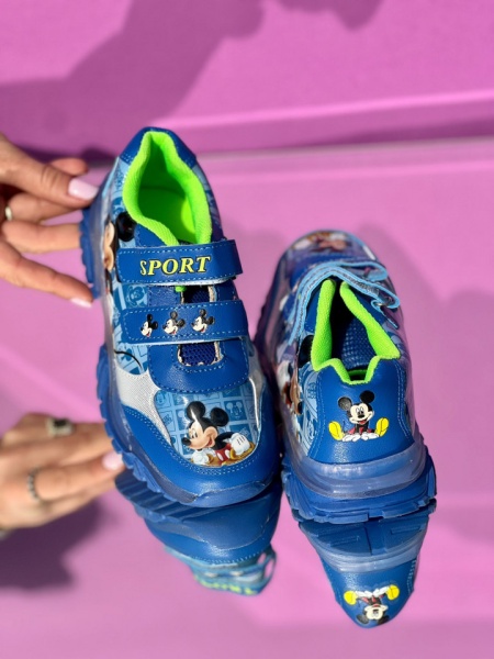 Pantofi sport cod:S33MICKEY/BLUE1 - Img 3