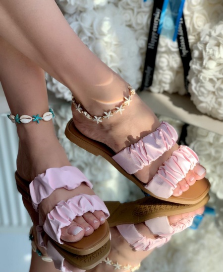 Papuci Dama cod: C 538 Pink - Img 2
