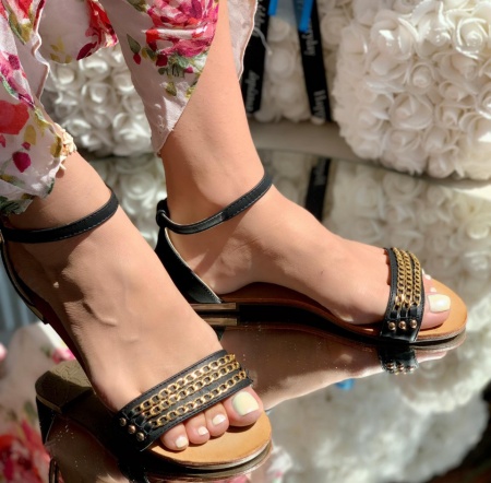 Sandale cod: T-13 Black