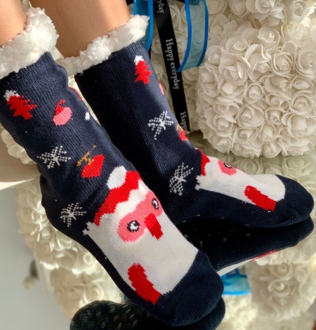 Sosete Imblanite Cod: Santa Black - Img 3