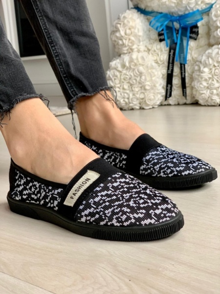 Espadrile cod: 422-2 Black - Img 2