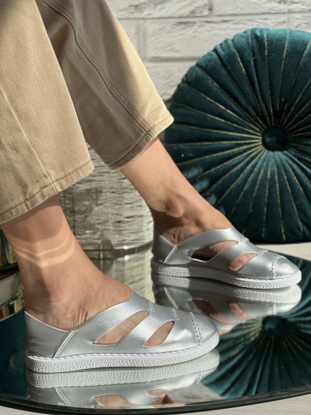 Espadrile cod: 65 Silver - Img 3