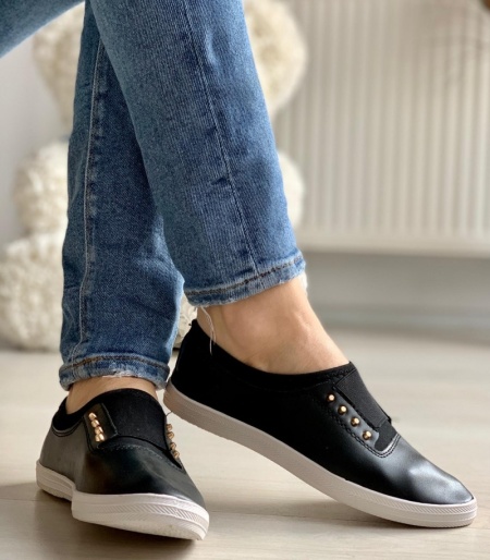 Espadrile Cod : A-25 Black - Img 2