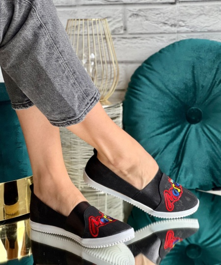 Espadrile Cod: P208-1 Black