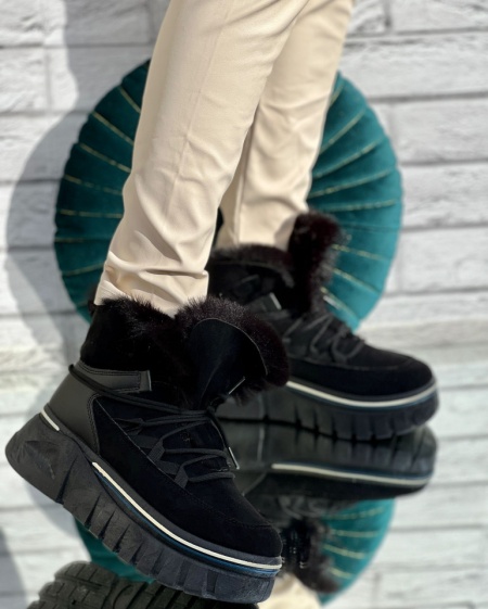 Ghete cod: 2610 Black - Img 2