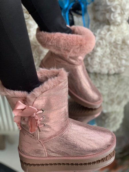 Ghete Dama Cod: 6190 Pink - Img 3
