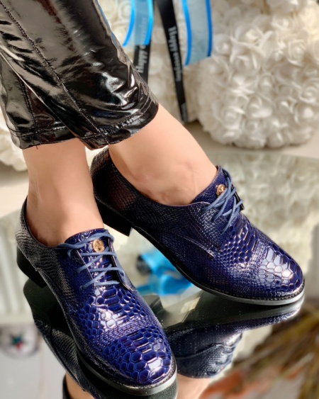 Pantofi Casual Cod: 3122-A2 Blue - Img 3