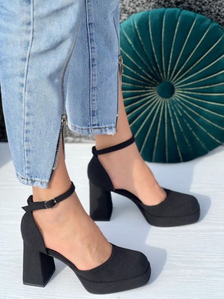 Pantofi Casual Cod:A23-600 Black - Img 2