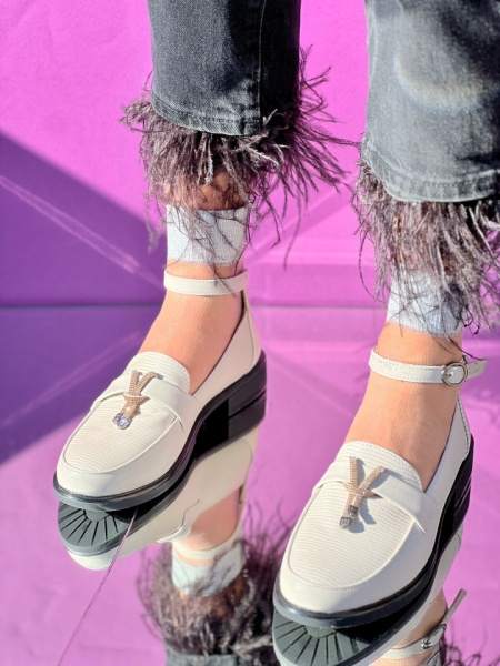 Pantofi Casual Cod:E616Beige