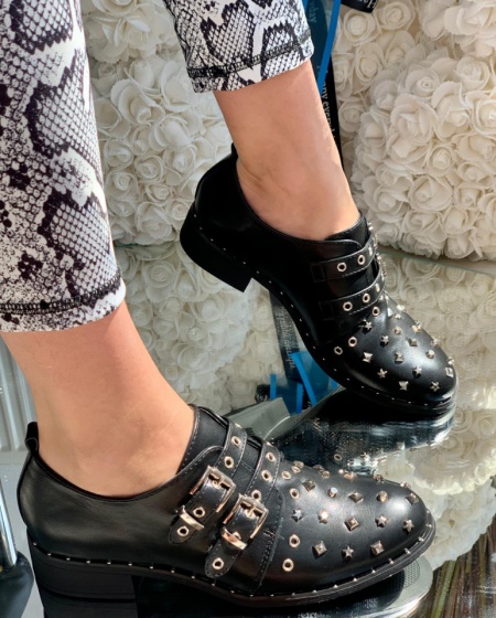 Pantofi cod: HQ-3K32-1 Black - Img 3