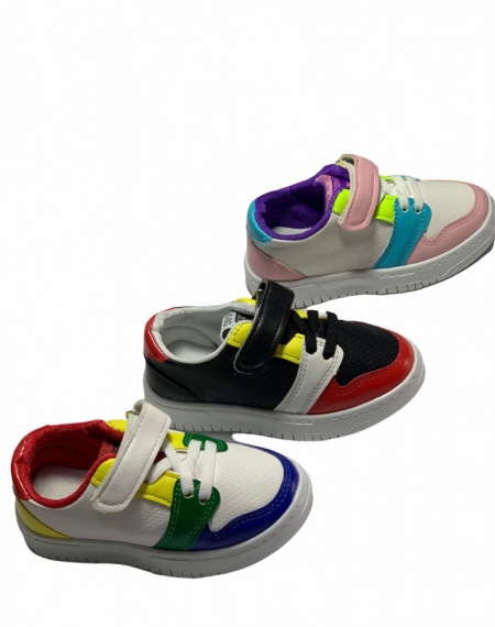 Pantofi Sport cod:11White/Green - Img 2