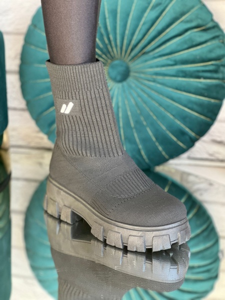 Pantofi sport cod: A114 Black - Img 2