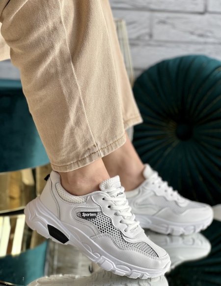 PANTOFI SPORT COD: EM1 WHITE - Img 2