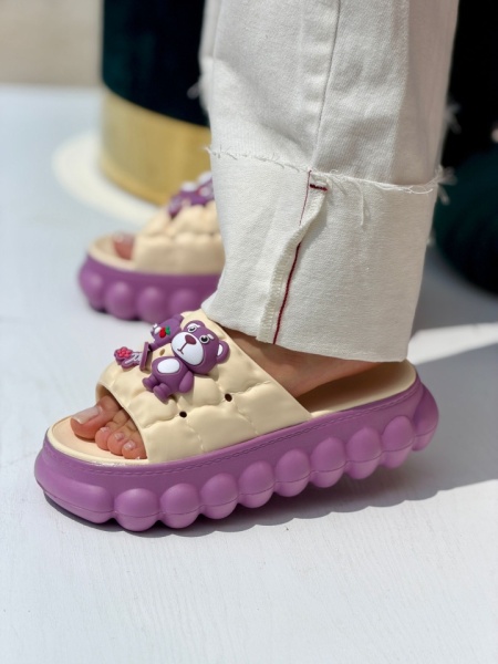 Papuci Cod: W-140 Purple - Img 3