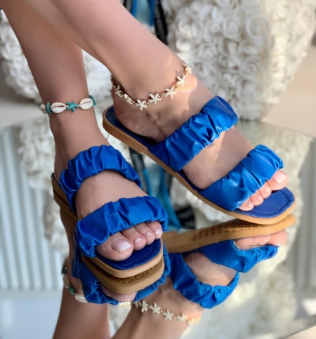 Papuci Dama cod: C 538 Blue - Img 2
