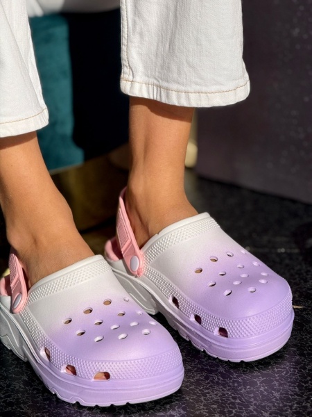 Saboti Cod: ER-89 White/Purple - Img 3