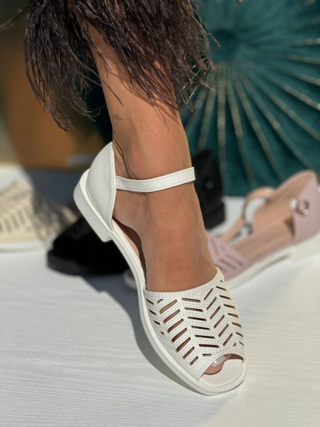 Sandale Cod:A-02 White - Img 2