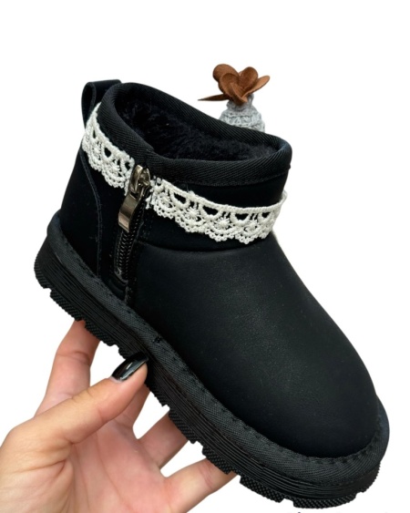 Cizme Copii Cod: E-9 Black - Img 2