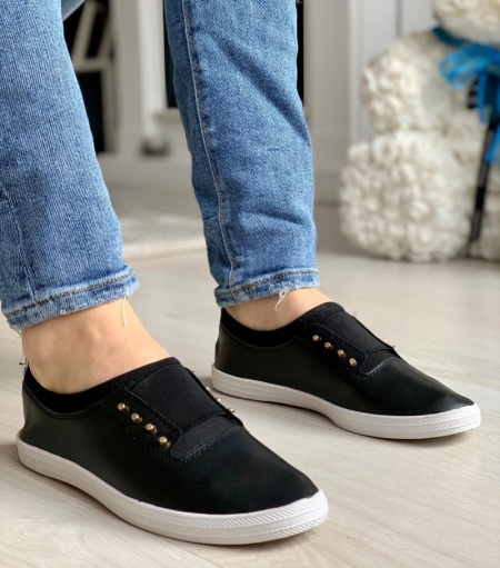 Espadrile Cod : A-25 Black - Img 3
