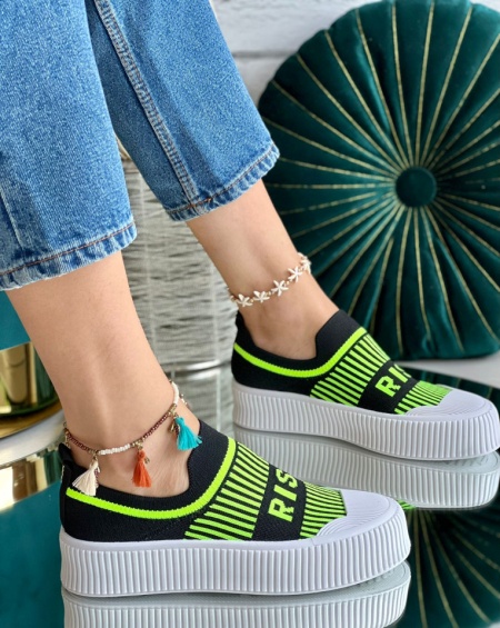 Espadrile Cod: F012 Green - Img 3