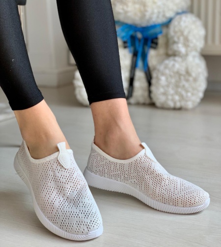 Espadrile Dama Cod: 7-K668C White