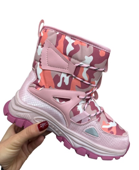 Ghete Zapada Cod:W001 Pink - Img 2