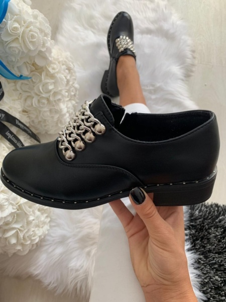 Pantofi cod: HQ-3k34-1 Black - Img 3