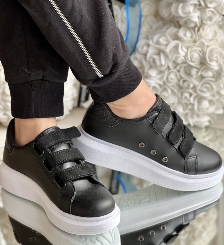 Pantofi Sport Cod: AB112 Black - Img 2